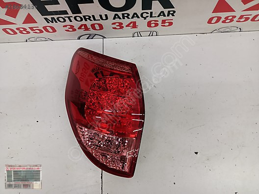 TOYOTA RAV4 SIFIR SOL ARKA STOP LEDLİ 05-07 OEM:81561-42110