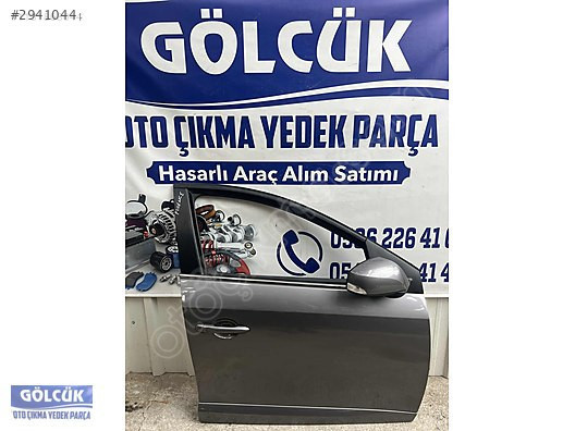 Renault Fluence Sağ Ön Kapı Füme ORJİNAL