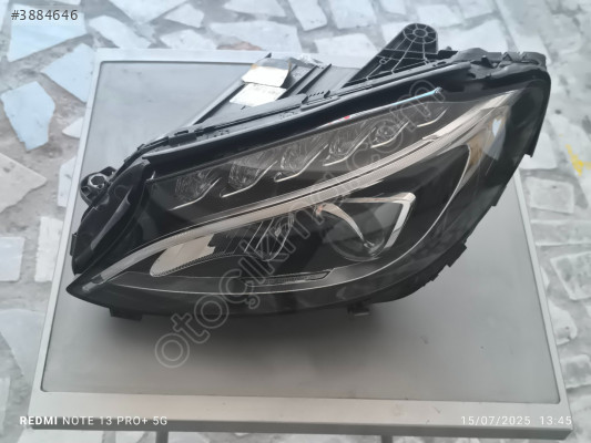 Mercedes W205 orijinal çıkma sol far