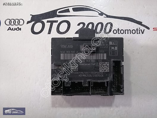5Q0959593A-5Q0959593 AUDİ A3 VW GOLF KAPI KONTROL MODÜLÜ