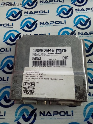 16227049 OPEL VECTRA MOTOR BEYNİ