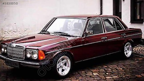 W123 TAKIM JANT TEK JANT ÇELİK JANT