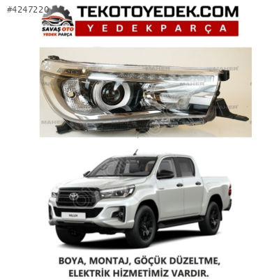 HİLUX ÖN FAR SAĞ SOL 2016 2017 2018 KAMPANYA