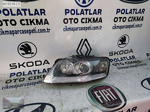 Audi A6 ön sol far 2004-2008 Orjinal