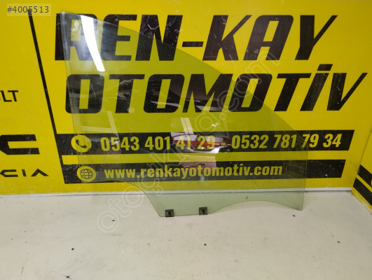43R-01351 DACİA DUSTER SAĞ ÖN CAMI ORJ ÇIKMA RENKAY KOCAELİ