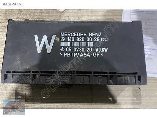 MERCEDES W140 S-SERİSİ ORJİNAL KONFOR BEYNİ -1408200026