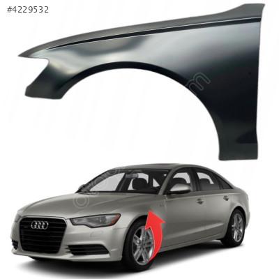 Audi A6 Sol Ön Çamurluk 2012-2018 4G0821101