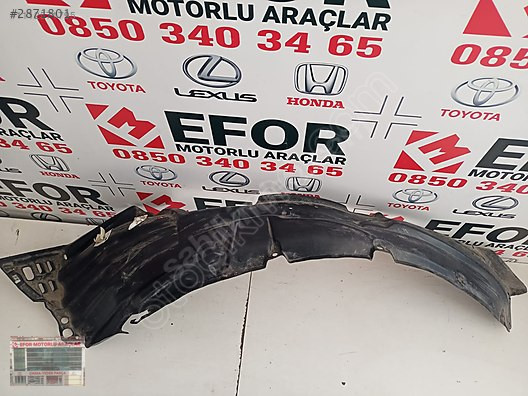 HONDA CIVIC HB ÇIKMA SOL ÖN ÇAMURLUK DAVLUMBAZI 06-09