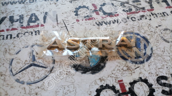 Opel astra j ASTRA arka bagaj yazısı