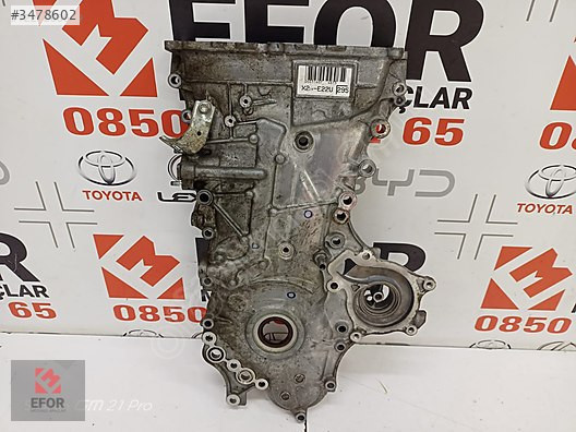 TOYOTA COROLLA 1.8 HYBRİD ZİNCİR KAPAK ORJİNAL SÖKME YEDEK PARÇA