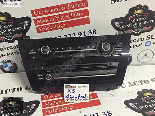 BMW X5 KLİMA KONTROL PANELİ