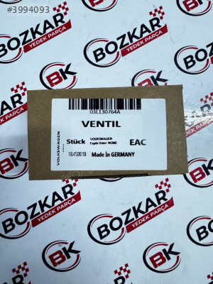 03L130464A AUDİ A1 A3 BASINC MÜŞÜRÜ ORJ SIFIR