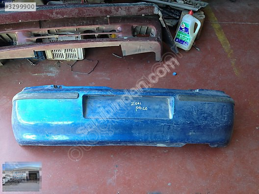 OTO CEM DEN VOLKSWAGEN POLO 2000 2002 ÇIKMA ARKA TAMPON