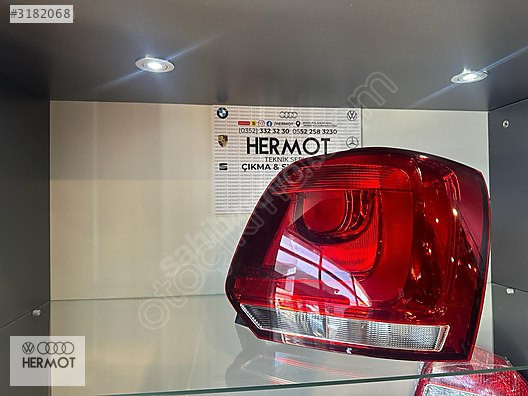 6R0945096N VW POLO STOP LAMBASI 2009 SAĞ ARKA İTHAL SIFIR