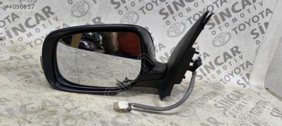 TOYOTA COROLLA 2010 2012 SOL DİKİZ AYNASI ÇIKMA ORJİNAL