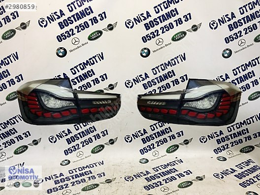 BMW 3 SERİSİ F30 DRAGON LED STOP DİNAMİK ANİMASYONLU - SMOKE