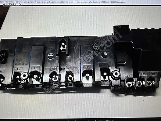 MERCEDES VİTO SERİSİ 447 KASA START-STOP AKÜ DAĞITIM A4475405931