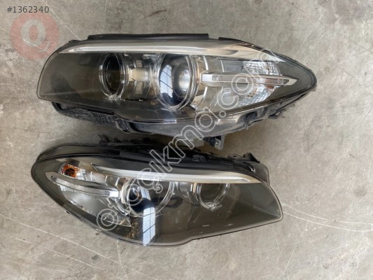 BMW F10 LCI ÇIKMA ORJİNAL SAĞ SOL FAR DOLU