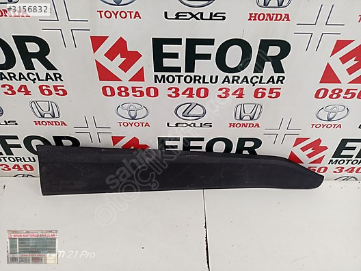 TOYOTA C-HR SAĞ ÖN KAPI ÇITASI ÇIKMA ORİJİNAL PARÇA 2016-2022