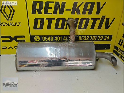 201004EA3A RENAULT KADJAR KOMPLE EGZOZ BORUSU ORJ ÇIKMA RENKAY