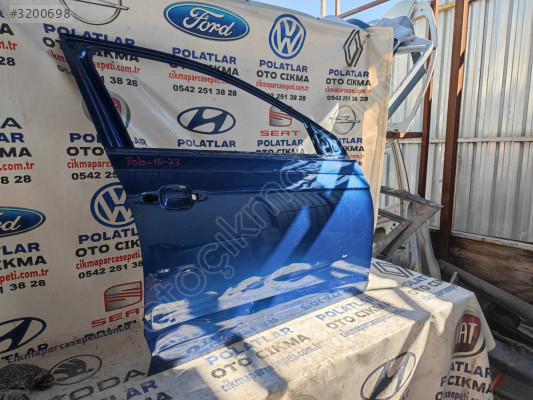 Volkswagen Polo Ön sağ kapı Orjinal göçük hasarlı 2018-2023