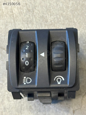 RENAULT SCENİC II MEGANE II FAR AYAR DÜĞMESİ ORJ RENAULT