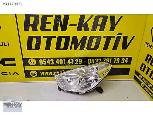 DACİA DOKKER / LODGY SOL FAR 2012 SIFIR RENKAY OTO KOCAELİ