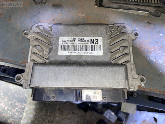 CHEVROLET AVEO MOTOR BEYNİ ÇIKMA 25184299 CANCAN OPEL