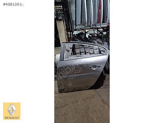 RENAULT FLUENCE ÇIKMA ORJİNAL SOL ARKA KAPI VE DİGER PARÇALARI