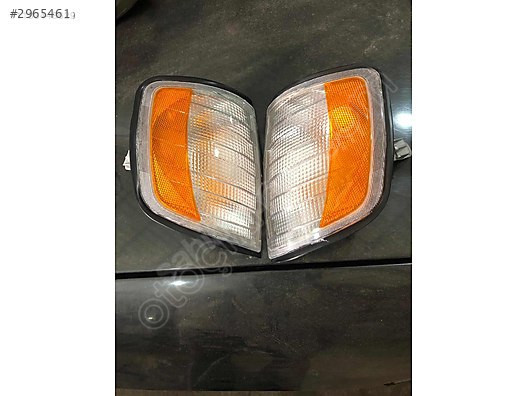 MERCEDES W124 U.S.A MODEL SARI KÖŞELİ SİNYAL TAKIMLARI (SIFIR)