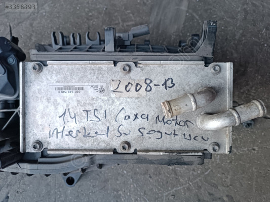 VW SEAT AUDİ SKODA İNTERKOL SU SOĞUTUCU 1.4 TSI CAXA MOTOR İÇİN