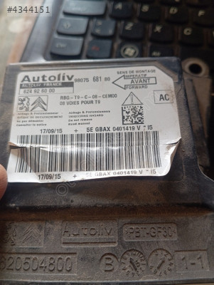 Peugeot 308 Airbag beyni 624926000