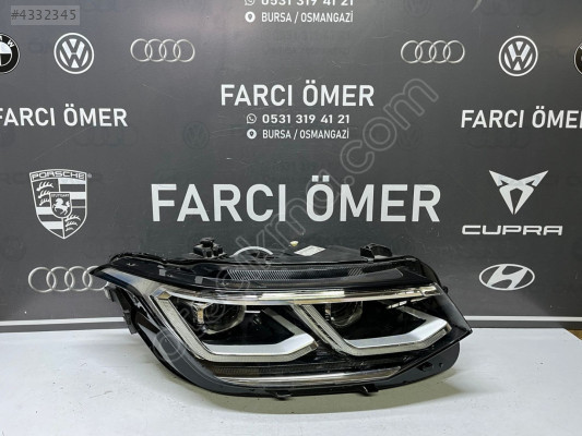 VOLKSWAGEN TİGUAN SAĞ ÖN FAR ORJİNAL LEDLİ 5NB 941 082 G