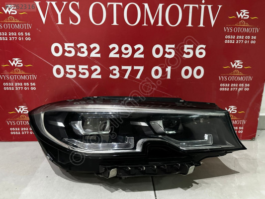 2019-2022 BMW 3 Serisi G20 Hatasız Dolu Sağ Ön Far 9481702