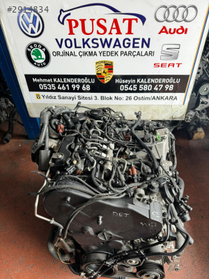 Audi Q5 40 2.0 TDI 190 Komple dolu motor det çıkma motor