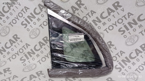 NİSSAN QASHQAİ J11 2014 2020 SOL ARKA KELEBEK CAMI 83313-4EA0A