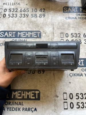 ÇIKMA AUDI A6 4B0 820 043 K 4B0820043K KLİMA KONTROL PANELİ