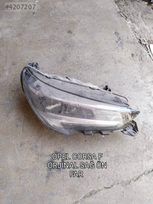 OPEL CORSA F ORJİNAL SAĞ VE SOL FAR TAKIMI AZ HASARLI 2020-2023