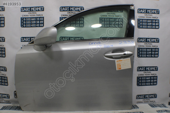 ÇIKMA LEXUS CT 200H SOL ÖN KAPI 2338