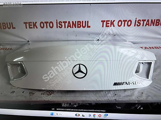 MERCEDES C SERİSİ 205 KASA COUPE BAGAJ KAPAĞI HATASIZ PARÇA
