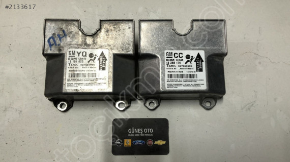 OPEL ASTRA H AİRBAG BEYNİ ÇIKMA ORJİNAL 13191825