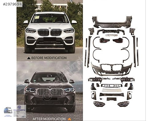 BMW X3 18-21 KASA 21+ FACELİFT BODY KİT SIFIR