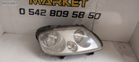 VW Caddy Modeli İçin Orjinal Sağ Far Parçası