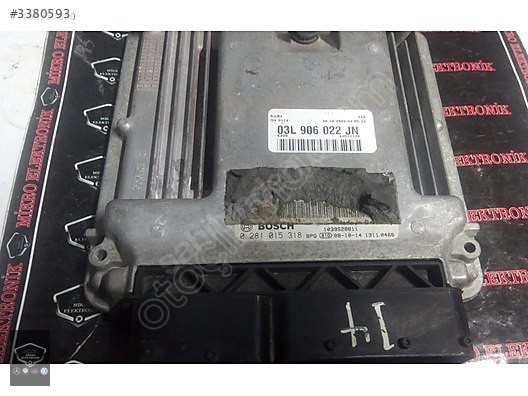 AUDİ A4 MOTOR BEYNİ 0281015318 / 03L906022JN
