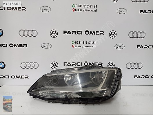 VOLKSWAGEN JETTA SOL ORİJİNAL FAR ÇIKMA