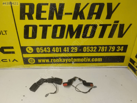 888427112R 888432859R DACİA DUSTER ARKA KEMER TOKALARI SAĞ SOL