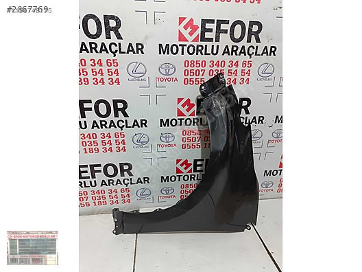 TOYOTA YARİS SOL ÖN ÇAMURLUK ÇIKMA ORJİNAL YEDEK PARÇA 20-23