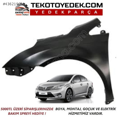 AVENSIS ÖN ÇAMURLUK SAĞ SOL 2010 2011 2012 2013 / KAMPANYA