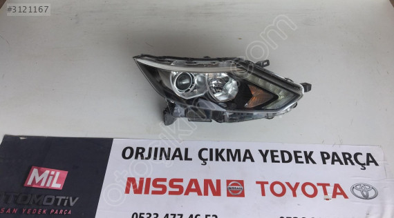 Nissan Qashqai J11 Sağ Ön Far & Parçaları - Mil Oto Çıkma