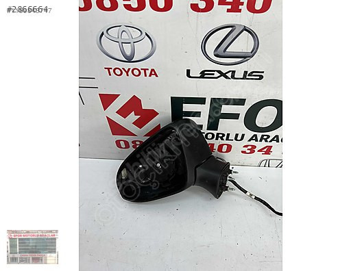 TOYOTA AVENSİS SOL AYNA ORJİNAL ÇIKMA YEDEK PARÇA 15-18